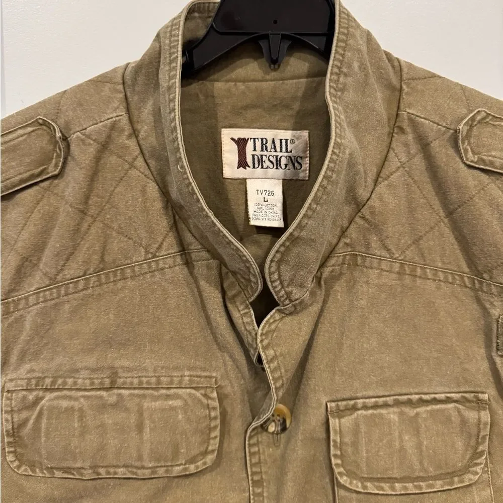 Vintage trail designs hunting vest